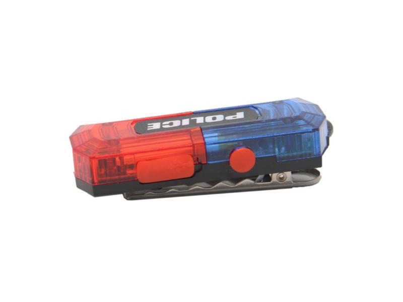 Shoulder Lamp Shoulder Clip Type Rechargeable Gravity Induction Environmental Sanitation Rescue Security Guard on Duty Patrol Night Flashing LED Flash Lamp